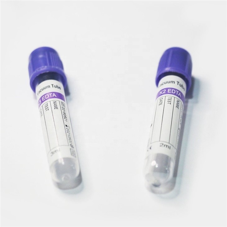 EDTA K2 K3 Blood Sample Collection Tubes