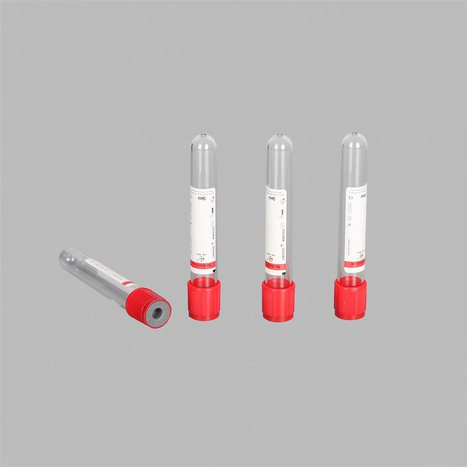 Disposable Vacuum Blood Collection Tube Plain Tubes